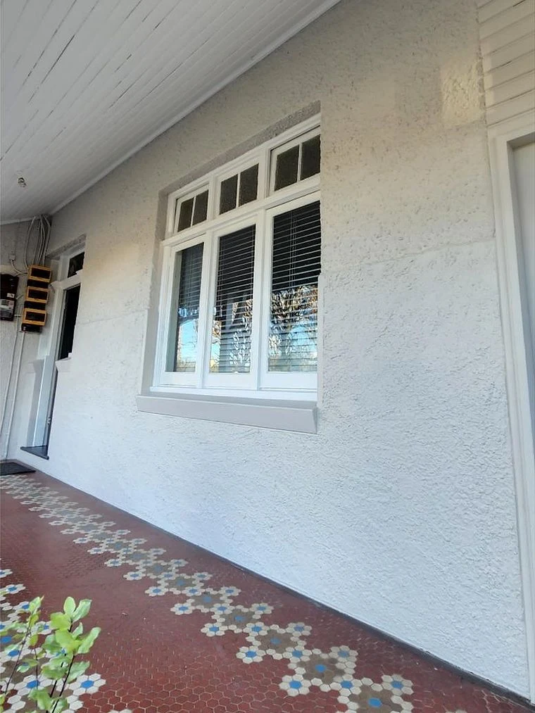 After: Verandah walls and ceiling, exterior repaint